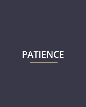 Our Mission - patience